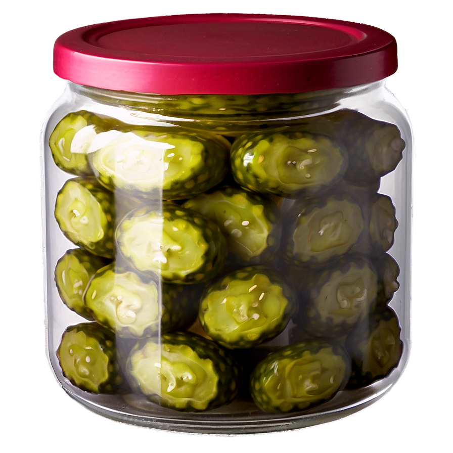 Round Pickle Jar Png Pdd