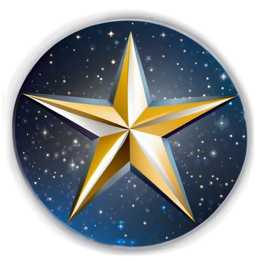 Round Star Logo Png Tgi