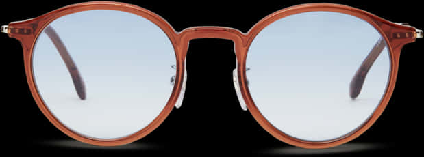 Round Tortoiseshell Eyeglasses