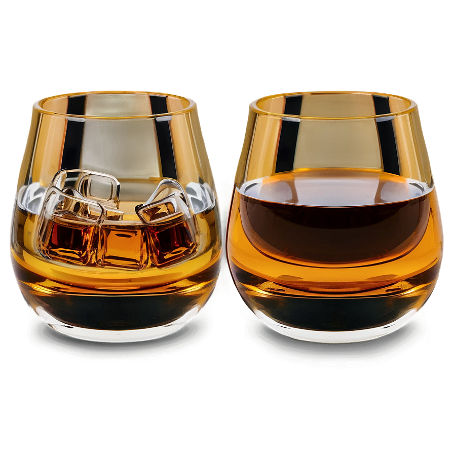 Round Whiskey Glass Png Ffd12