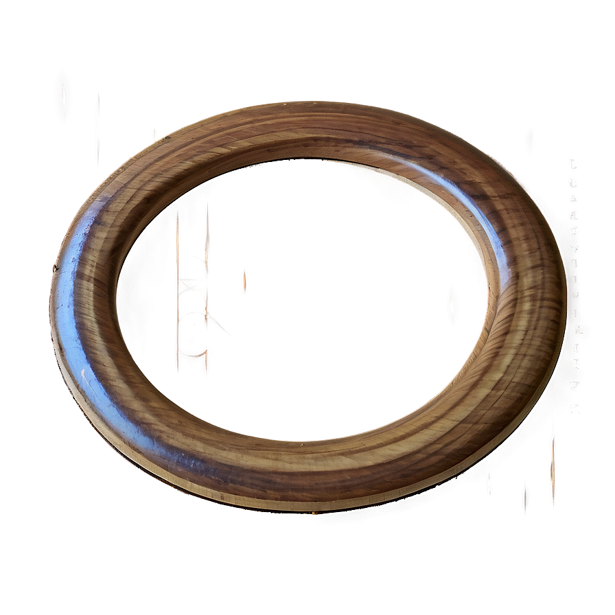 Round Wood Circle Element Png 86