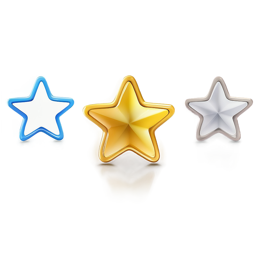 Rounded Star Clipart Png 06132024