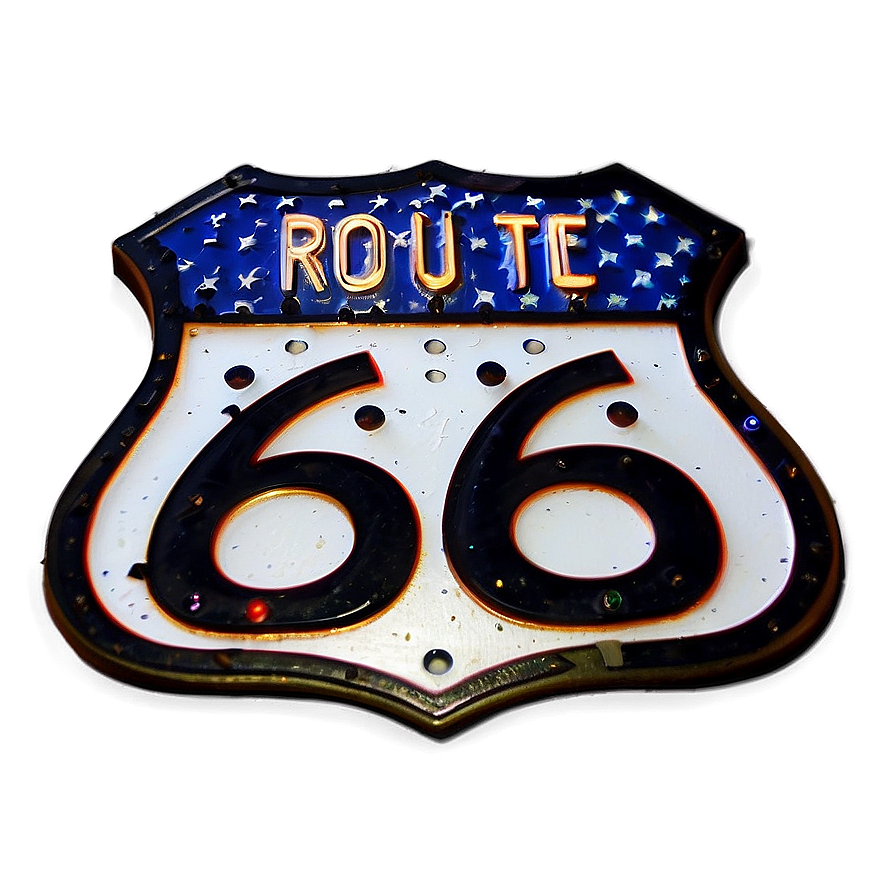 Route 66 Highway Icon Png 06212024