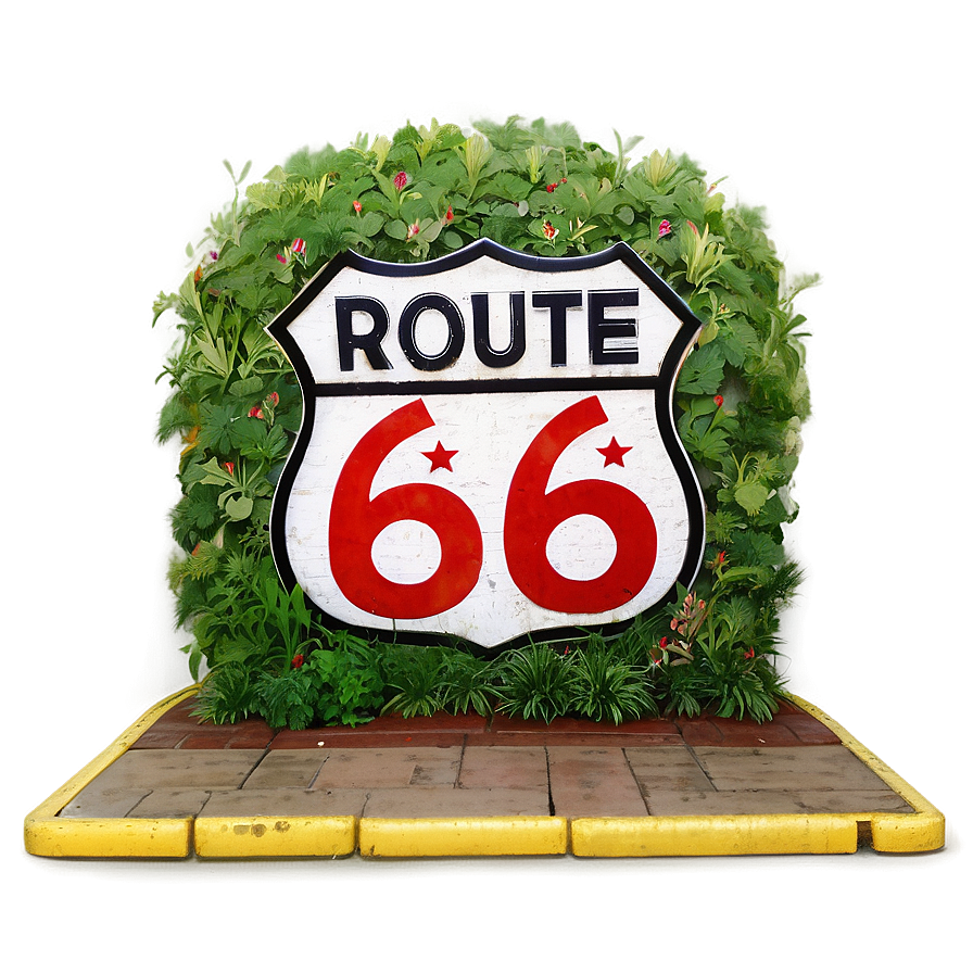 Route 66 Main Street America Png Tui44