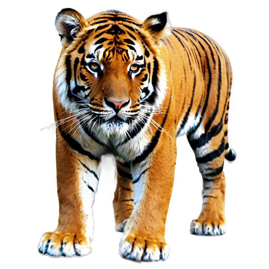 Royal Bengal Tiger Look Png Tet