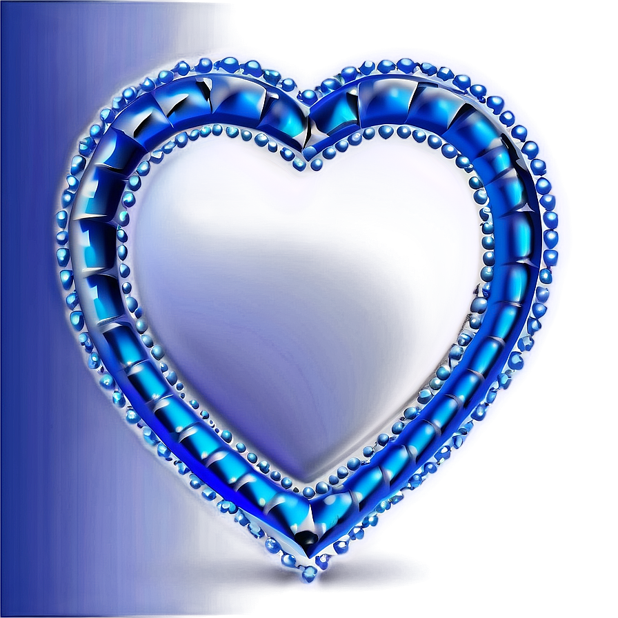 Royal Blue Heart Png 36