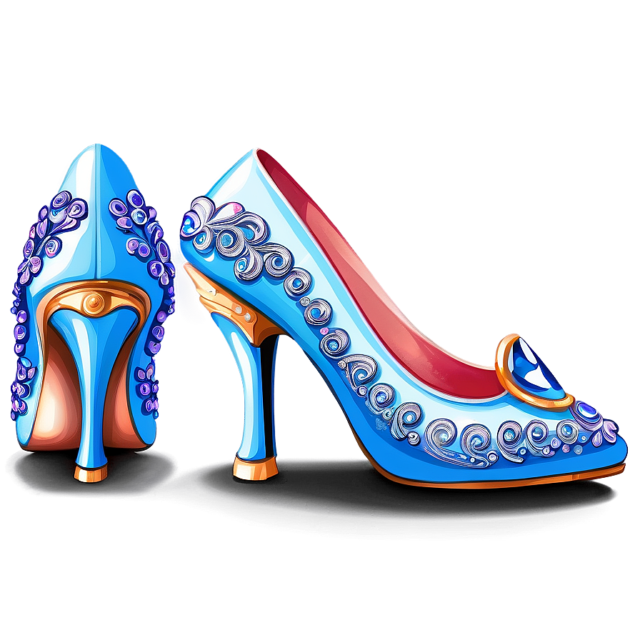 Royal Cinderella Footwear Png Xjl