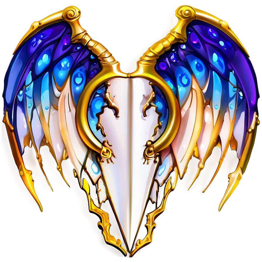 Royal Dragon Wings Graphic Png 06122024