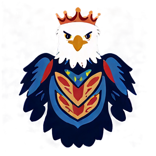 Royal Eagle Heraldic Emblem Png C