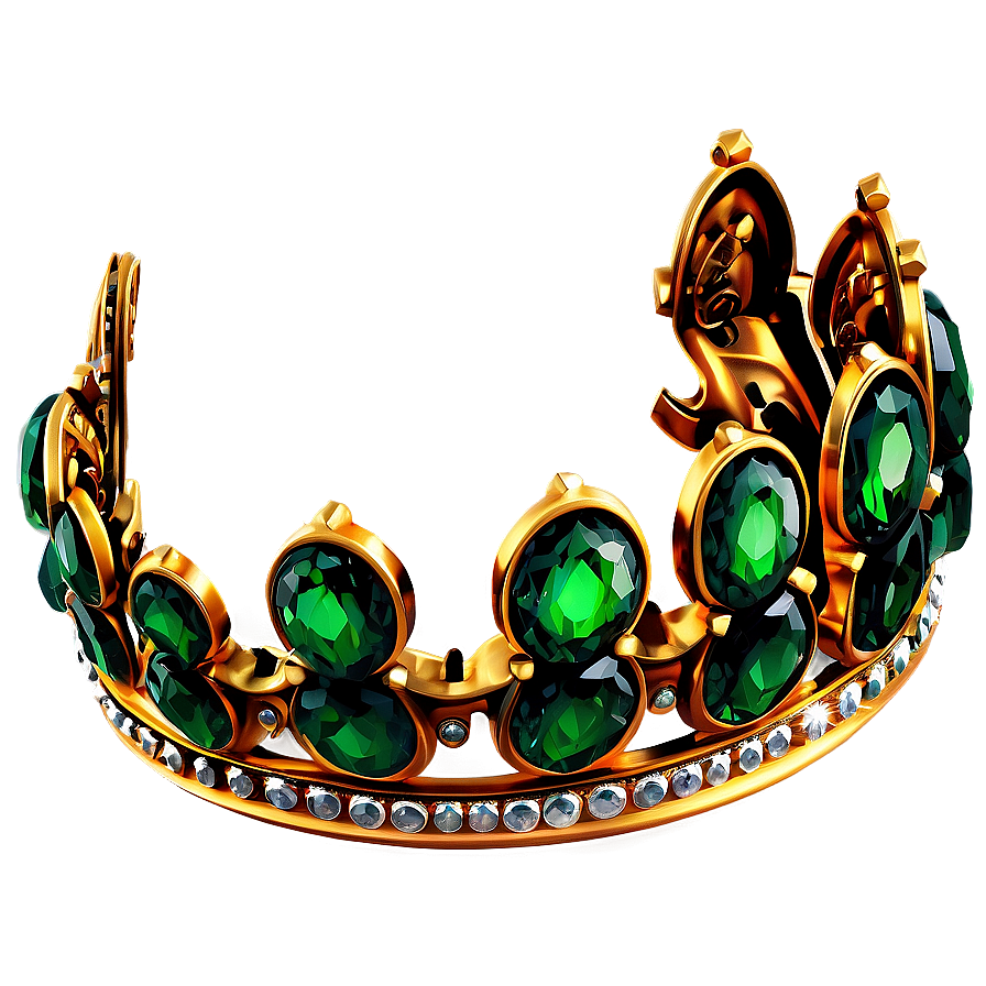 Royal Emerald Crown Png 72