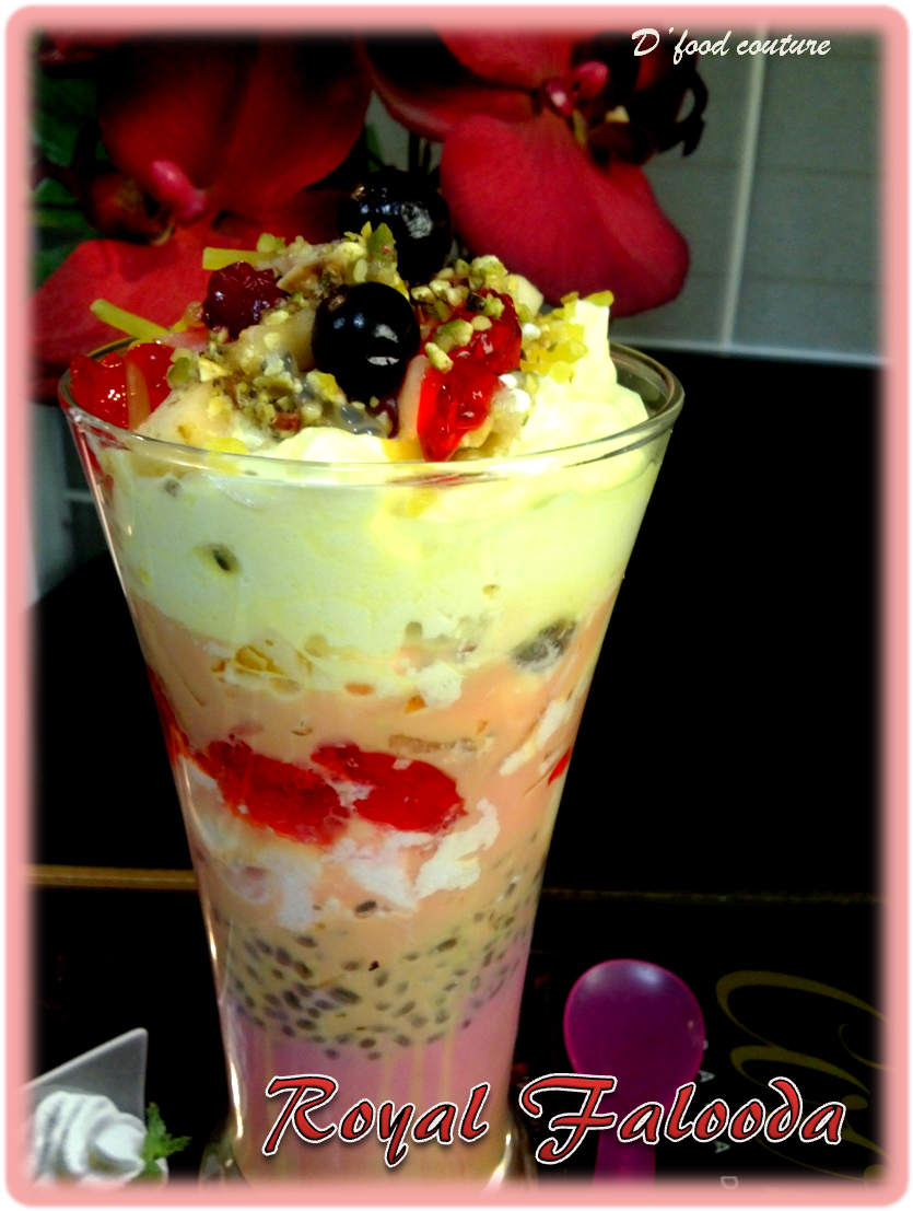 Royal Falooda Dessert Glass