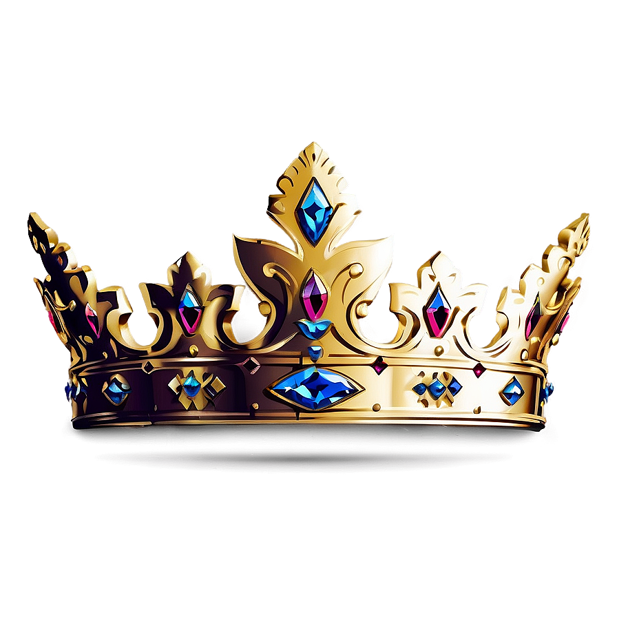 Royal Family Crown Silhouette Png 9