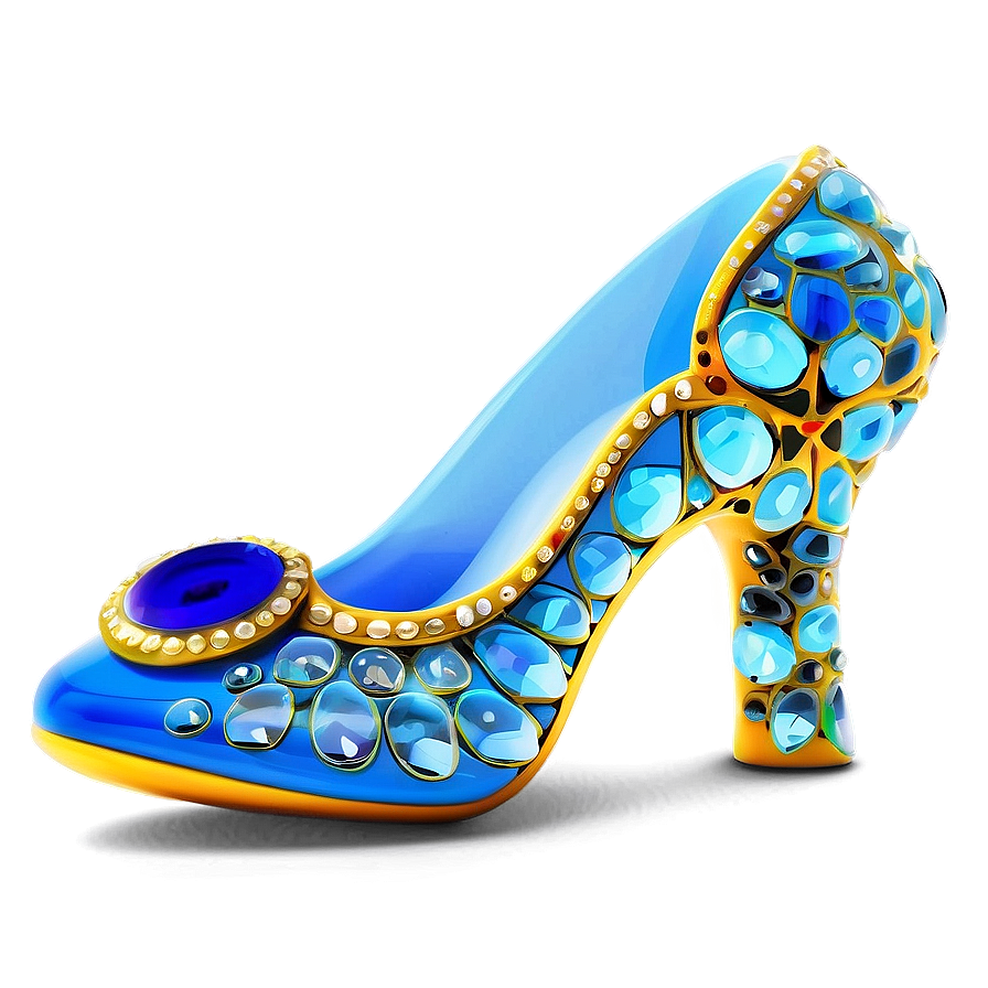 Royal Glass Shoe For Queen Png Cek89