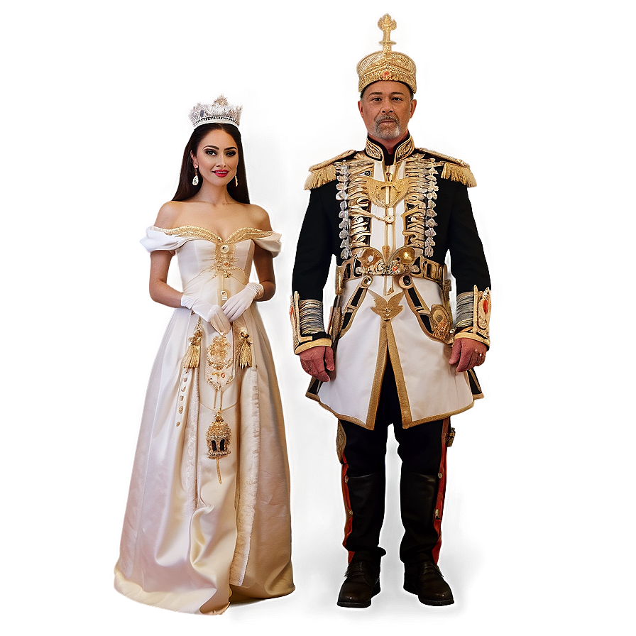 Royal King And Queen Png Xkl