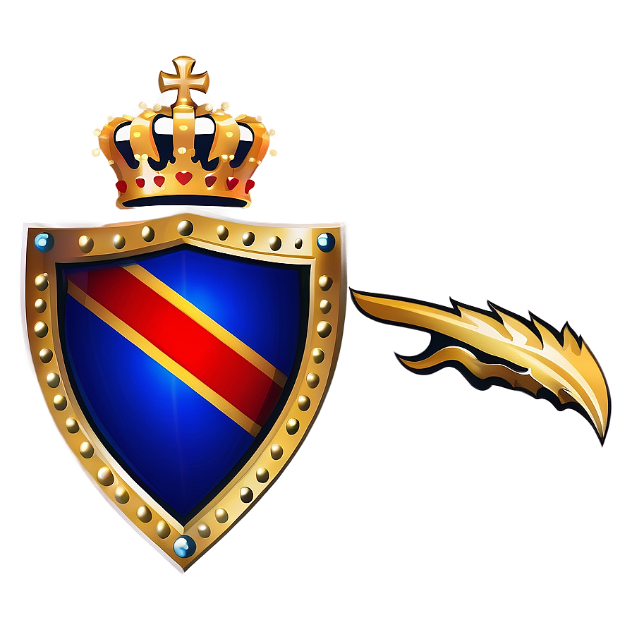 Royal Shield Vector Png 06262024