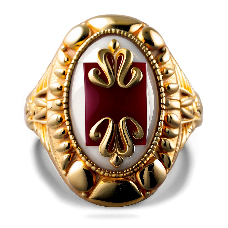 Royal Signet Ring Png 06252024