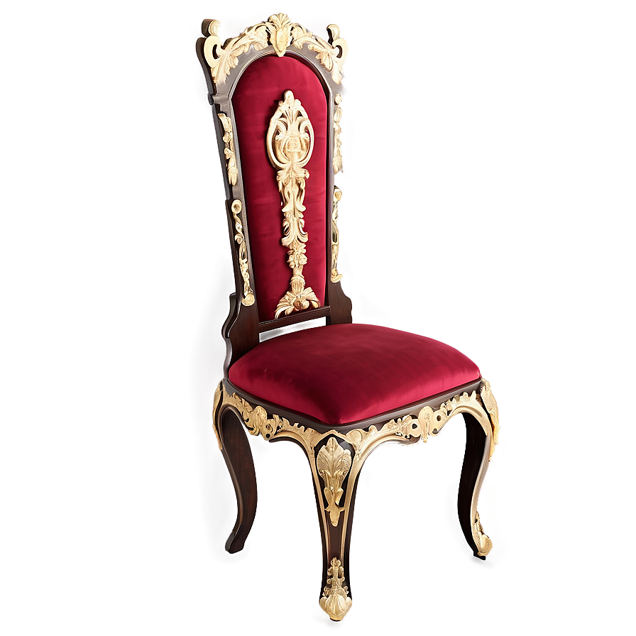 Royal Throne Chair Png 06262024