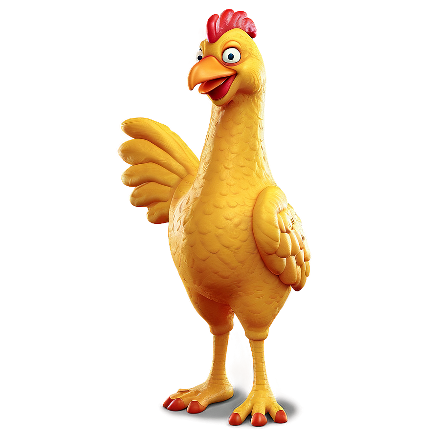 Rubber Chicken Cartoon Character Png 06132024