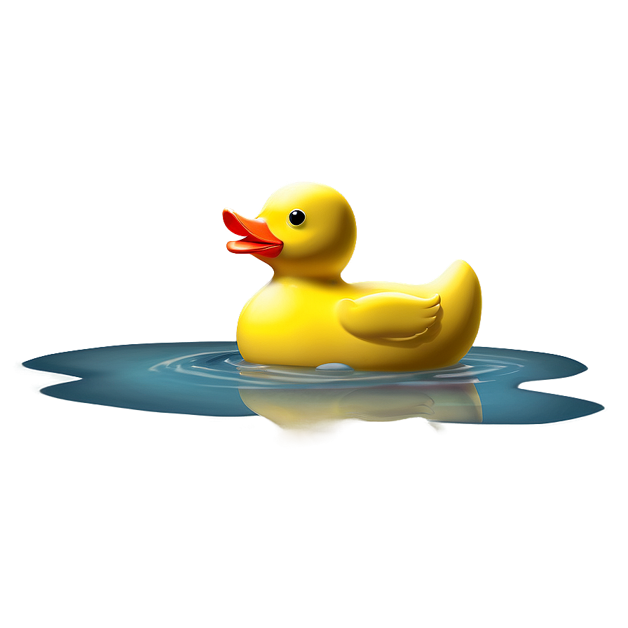 Rubber Duck In A Pond Png Xvl