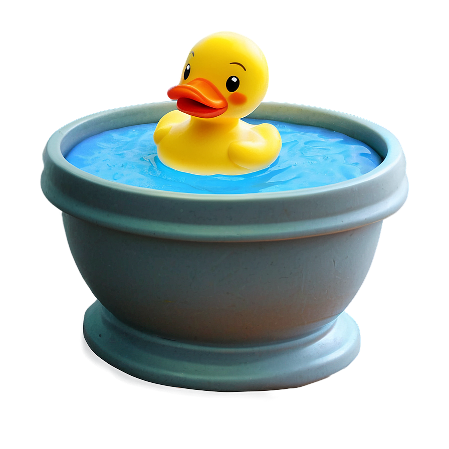 Rubber Duck In Bathtub Png Pyw