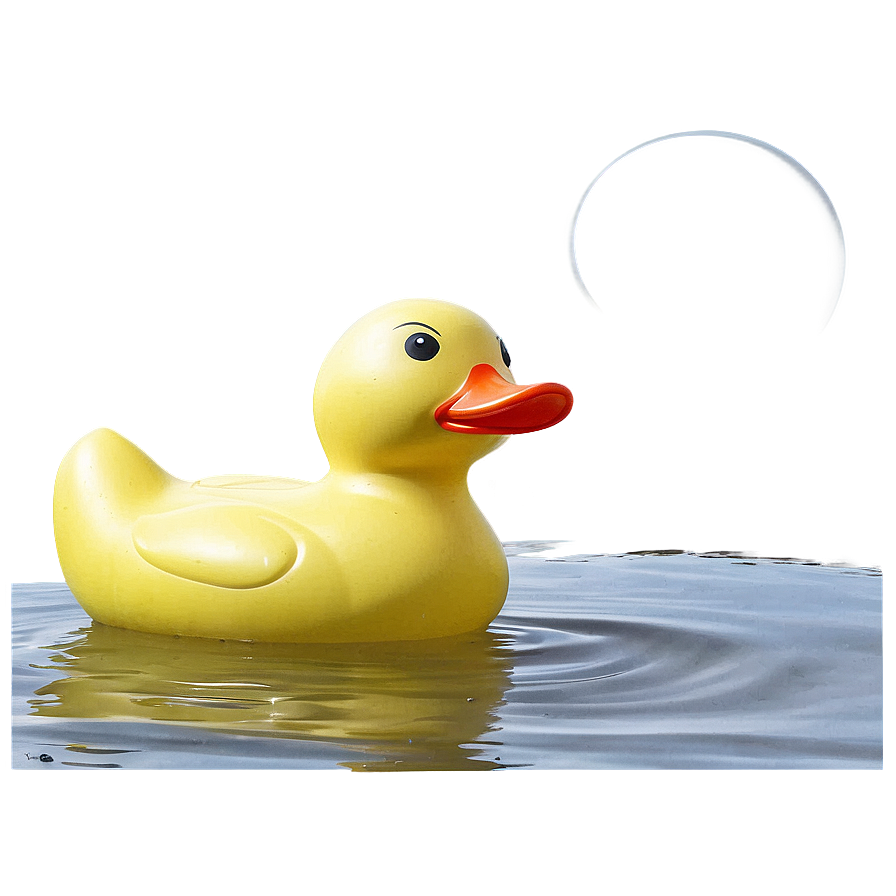 Rubber Duck In Pond Png 67