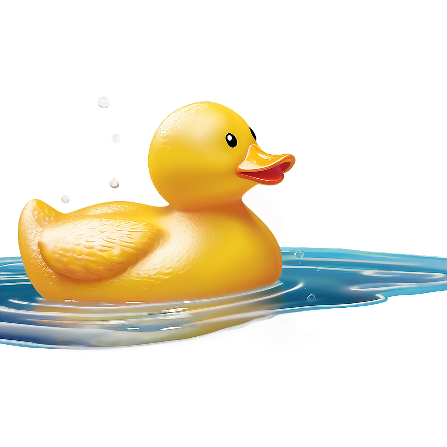 Rubber Duck With Soap Png Rlu28