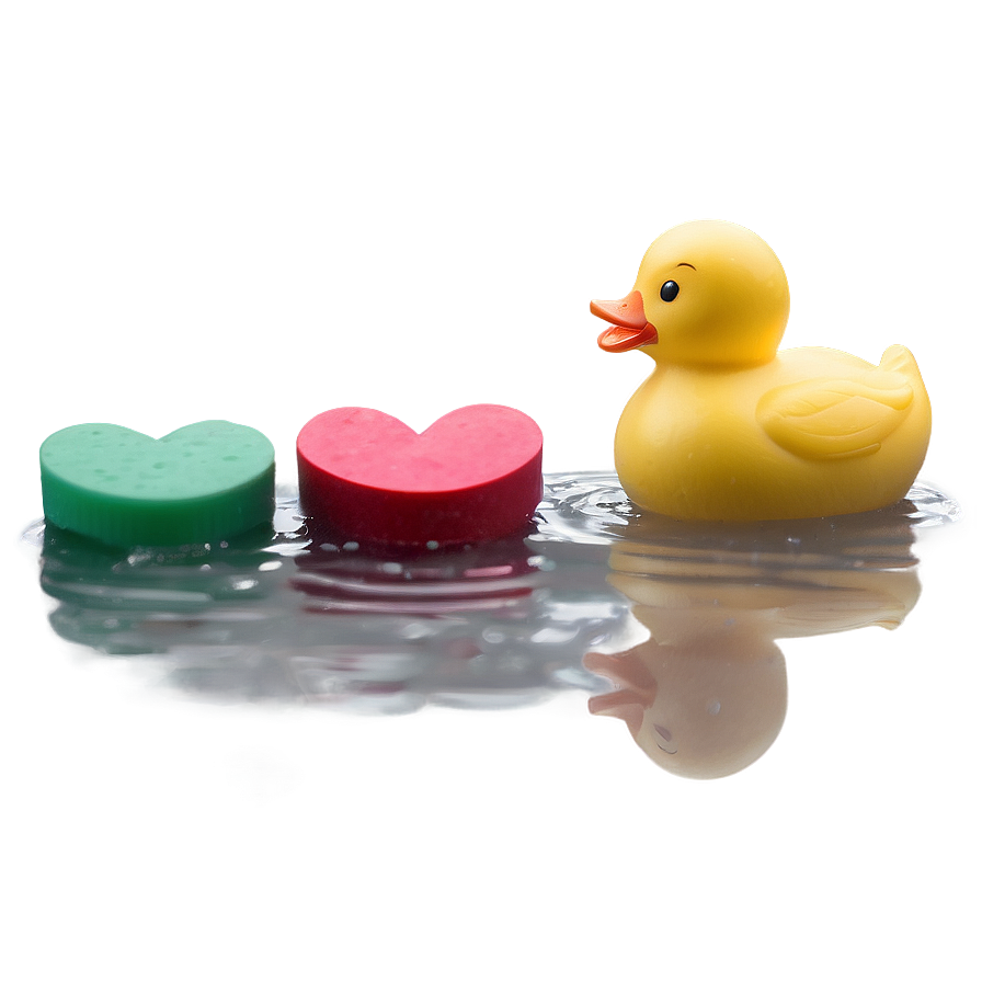 Rubber Ducky With Heart Png Tjq83