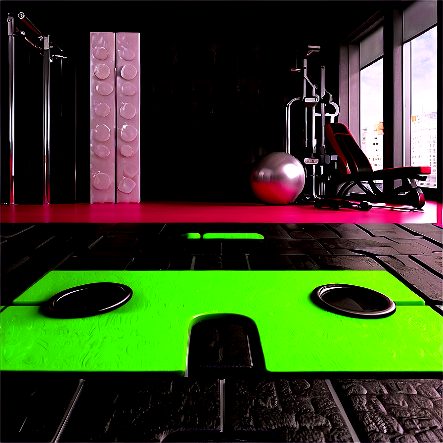 Rubber Gym Tiles Png Kyo