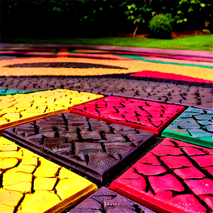 Rubber Playground Pavers Png 06262024