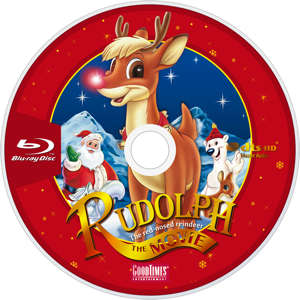 Rudolph Red Nosed Reindeer Movie Bluray Cover