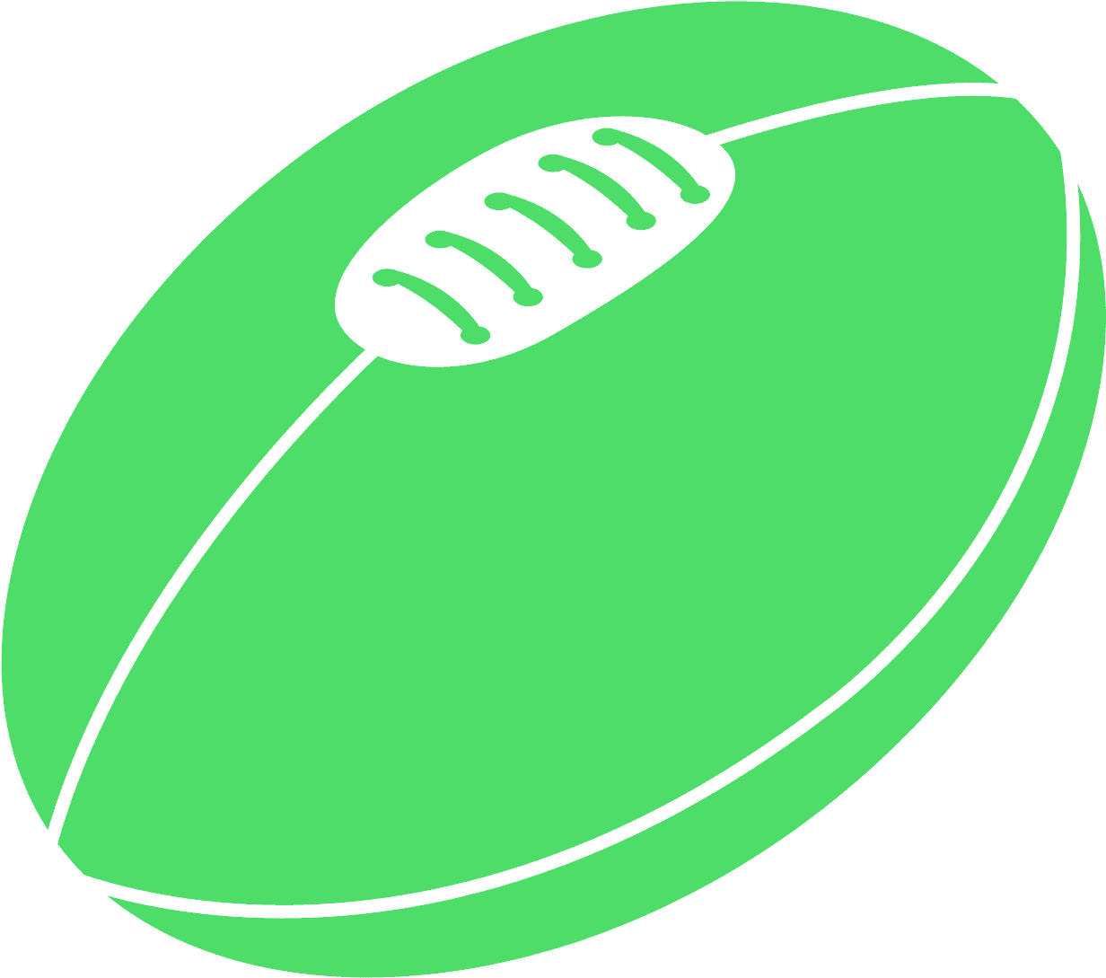 Rugby Ball Illustration