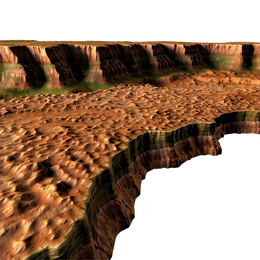 Rugged Mesa Terrain Png 06252024