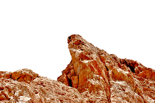 Rugged Red Rock Formation