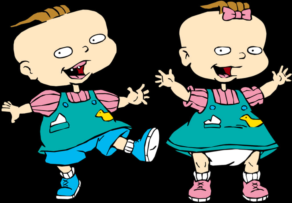 Rugrats Twins Philand Lil