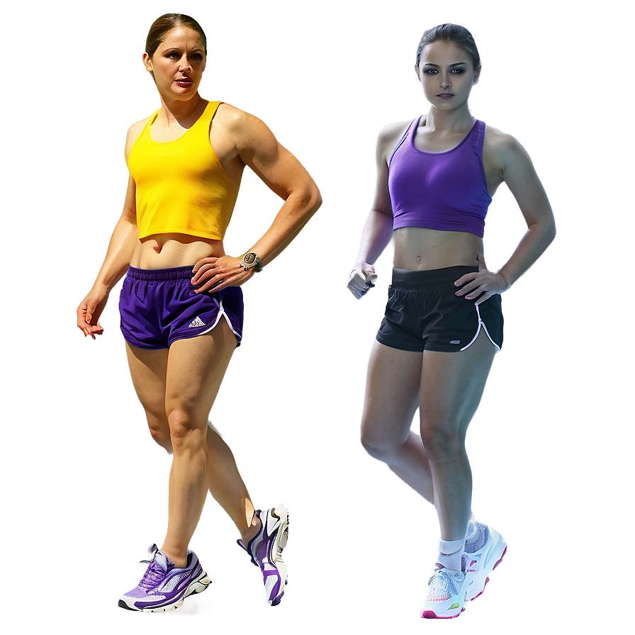 Runner In Athletic Gear Png 06112024