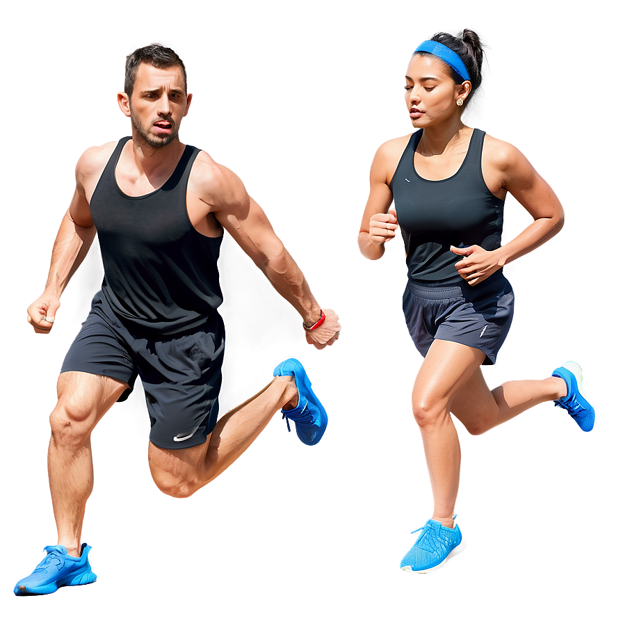 Running Breathing Technique Png Ahf65