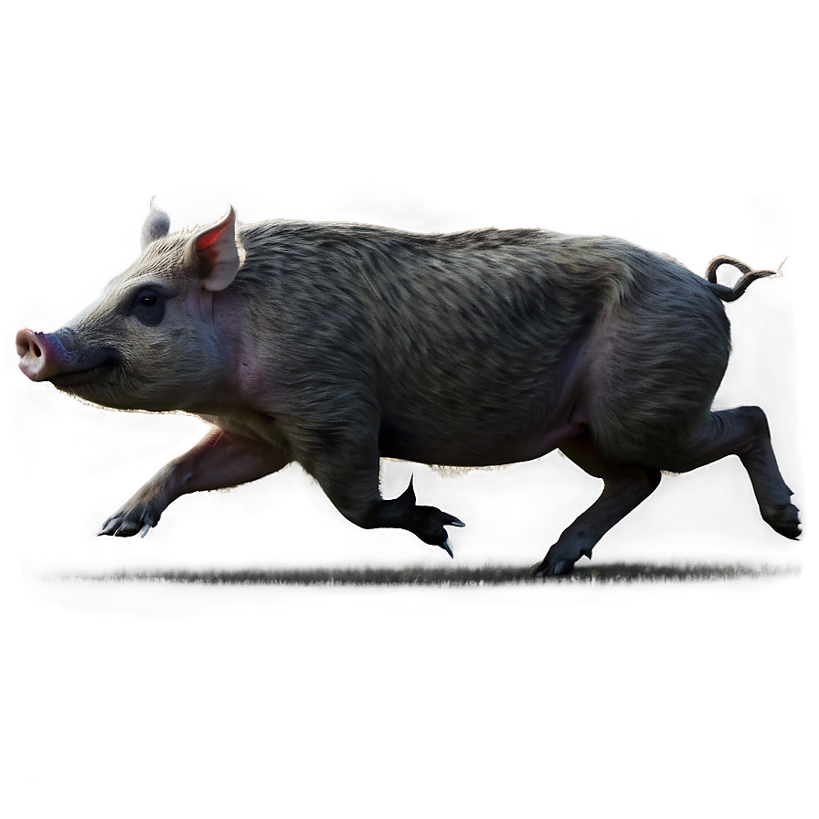 Running Hog Png 31