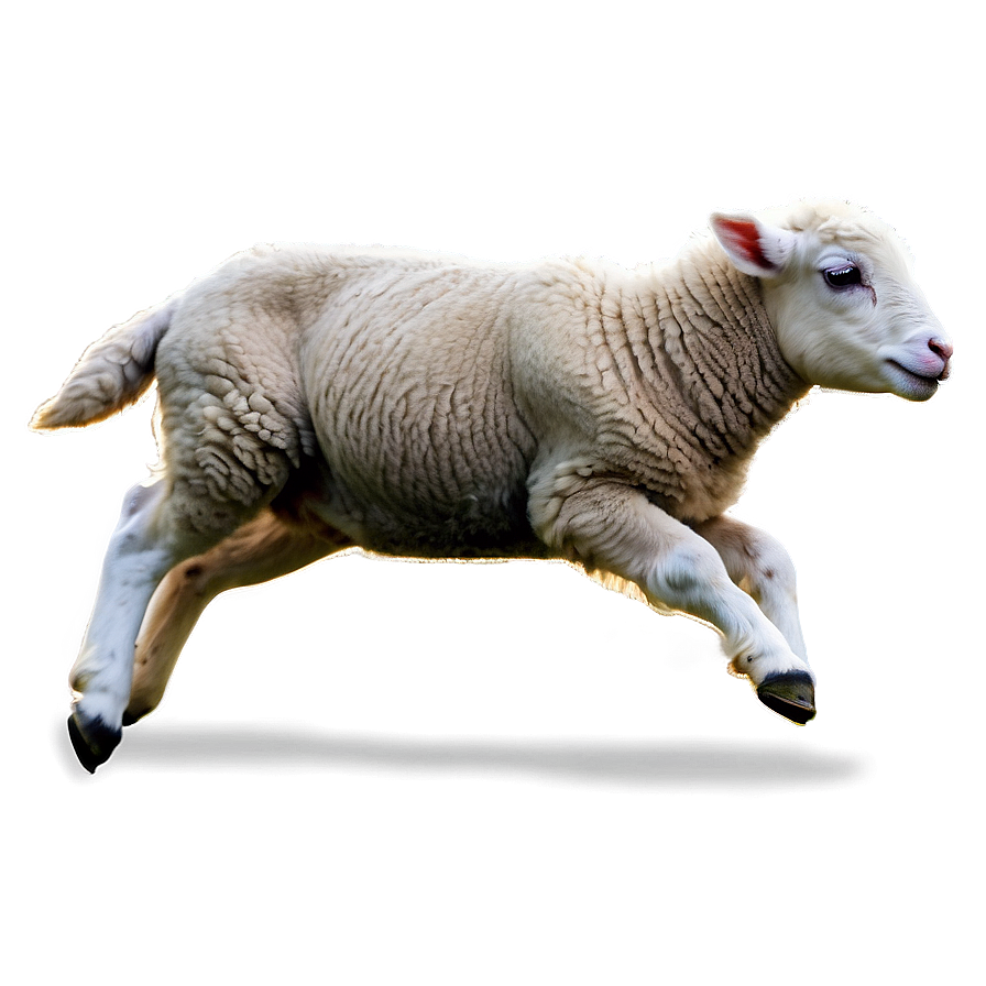 Running Lamb Png 2