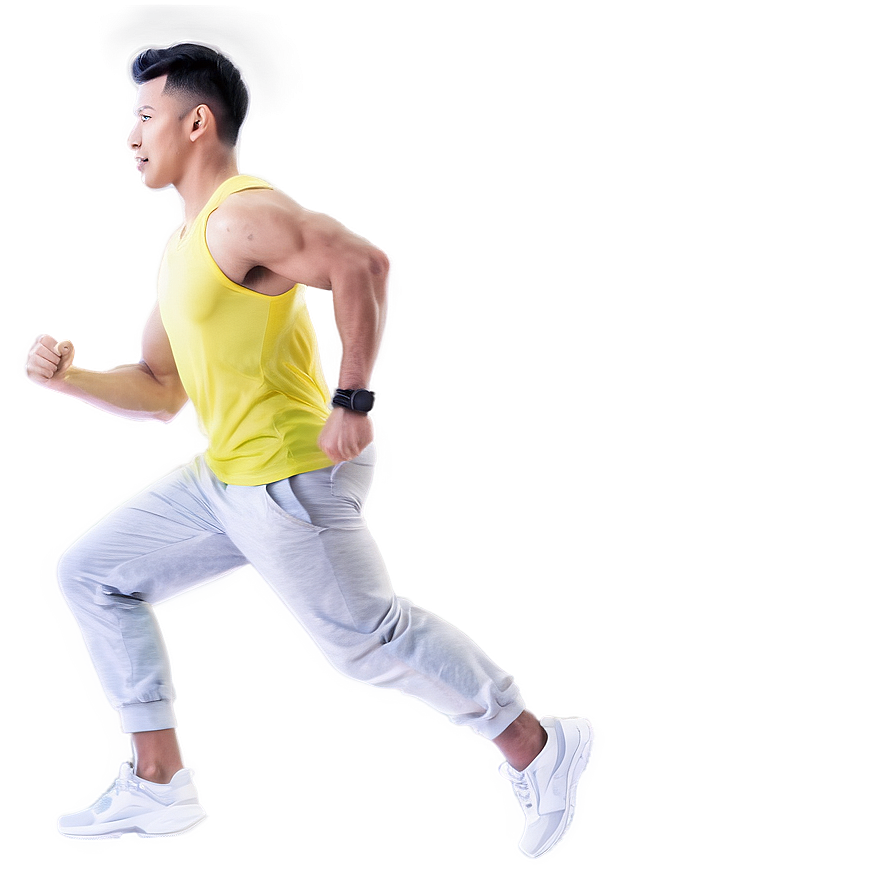 Running Man Health Concept Png Sev19