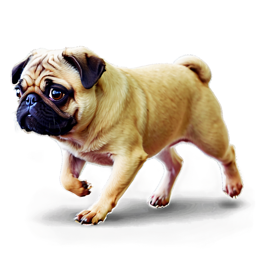 Running Pug Png Pmt3