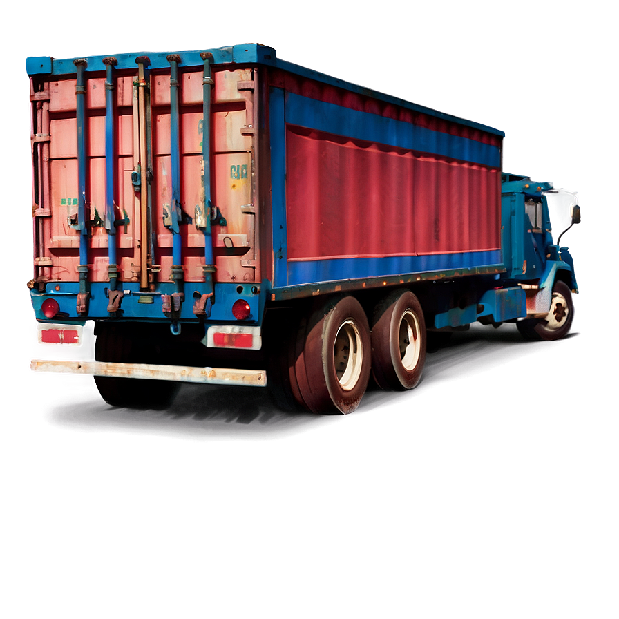 Rural Shipping Truck Png Pbj93