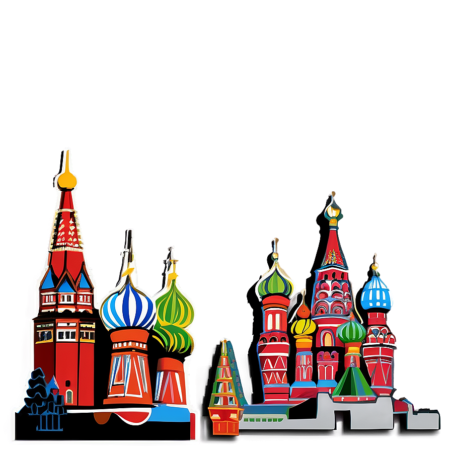 Russia Moscow Skyline Png 69