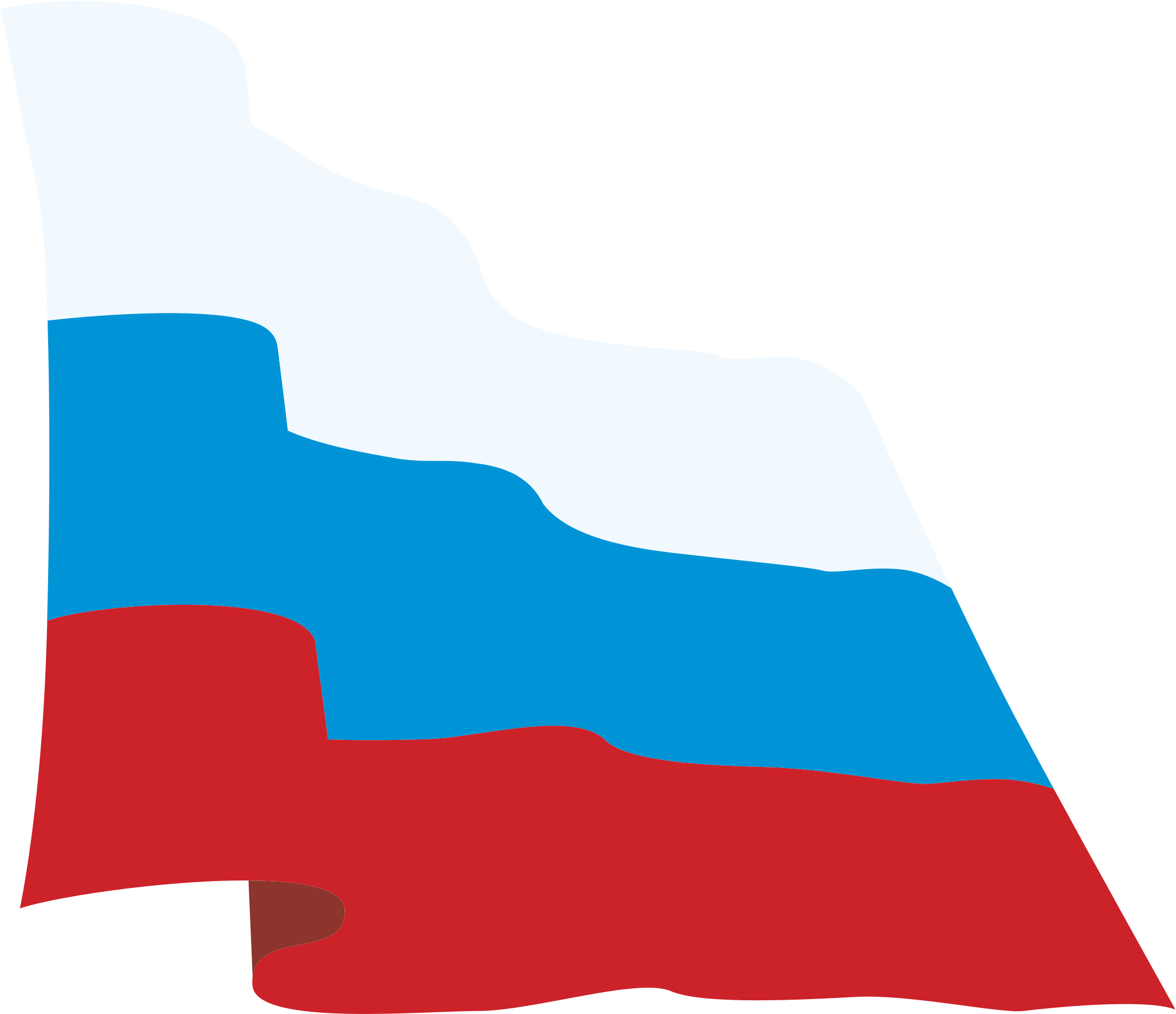 Russian Flag Waving