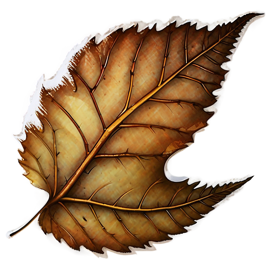 Rustic Autumn Leaf Png 83