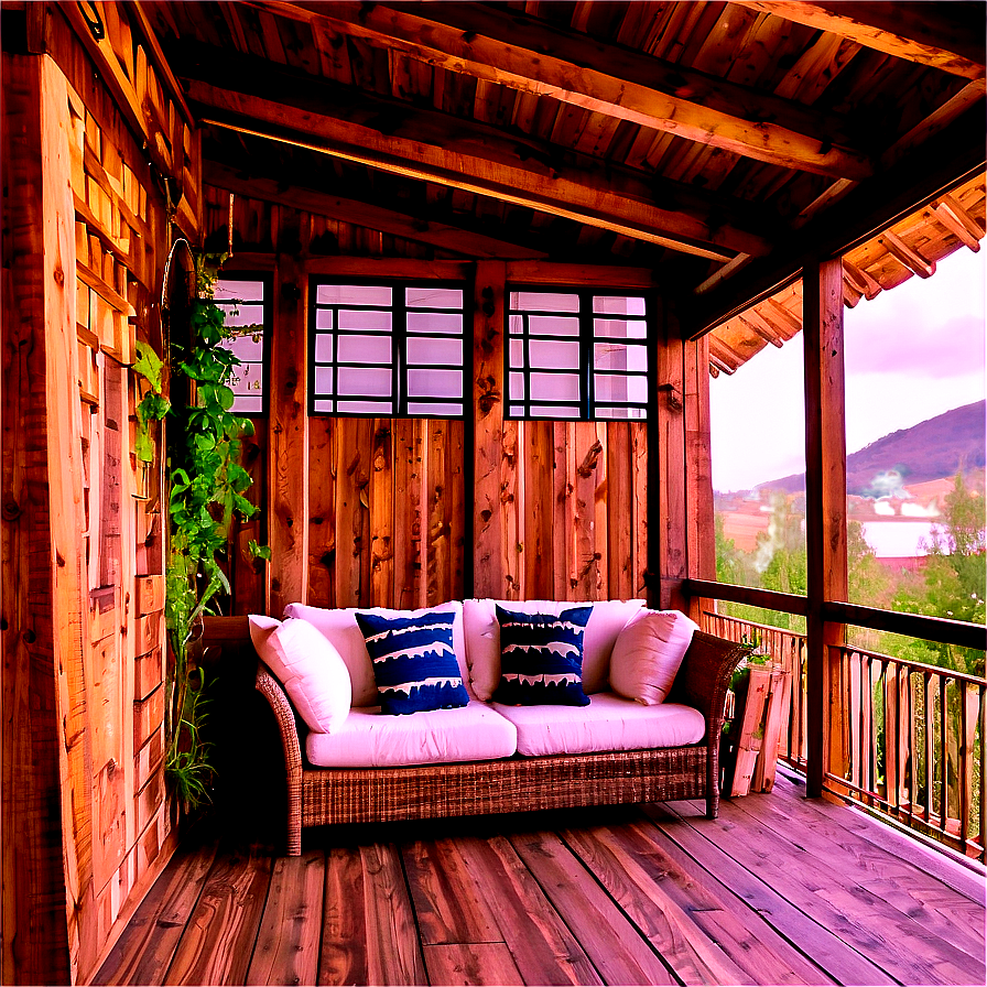 Rustic Balcony Ideas Png 57