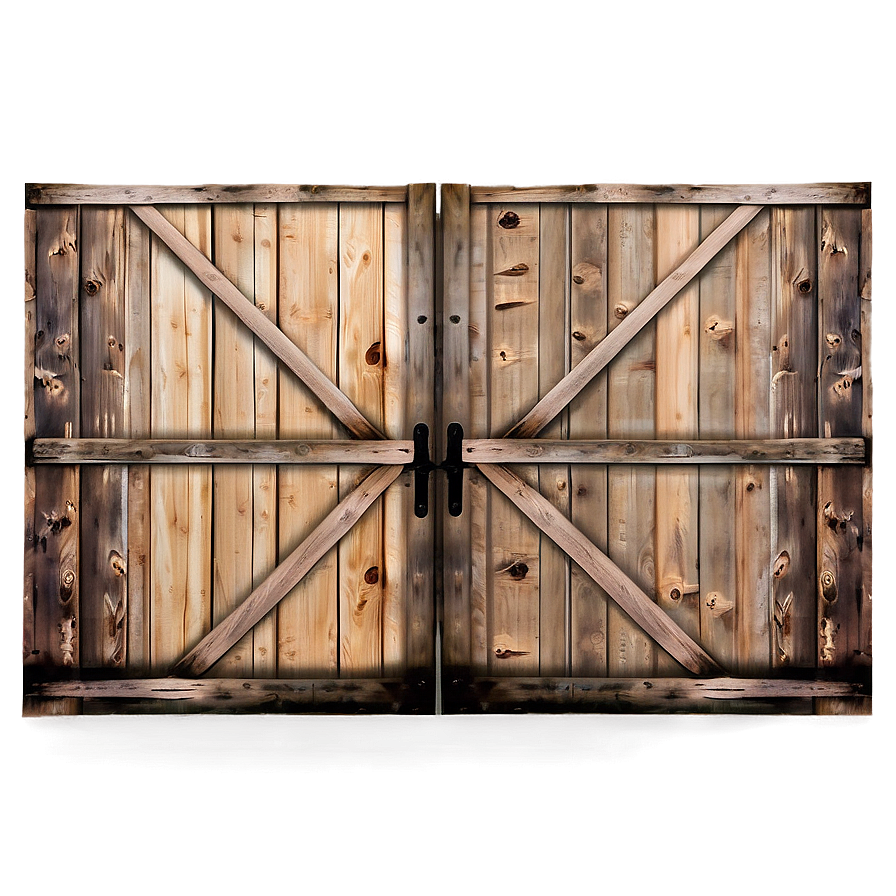 Rustic Barn Door Png 7