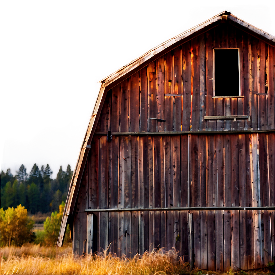 Rustic Barn In Autumn Png 06282024