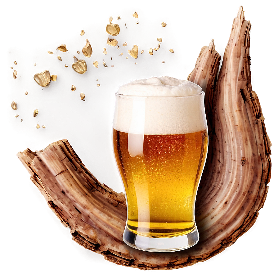 Rustic Beer Coaster Png 05032024