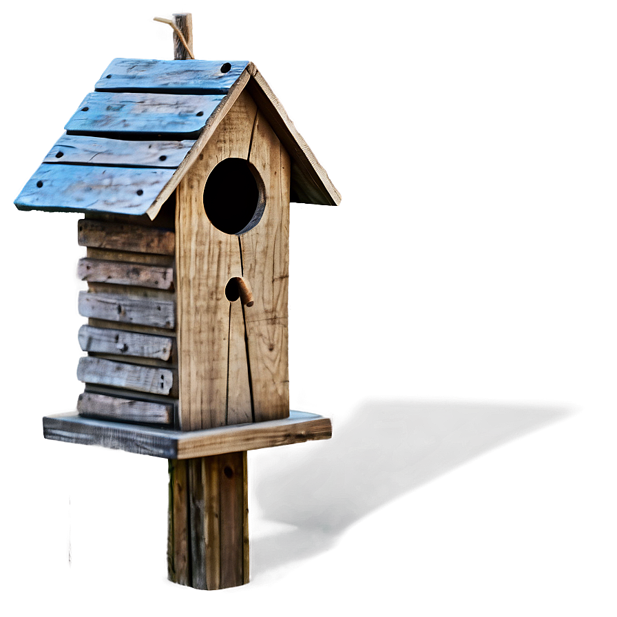 Rustic Birdhouse Png Vuf