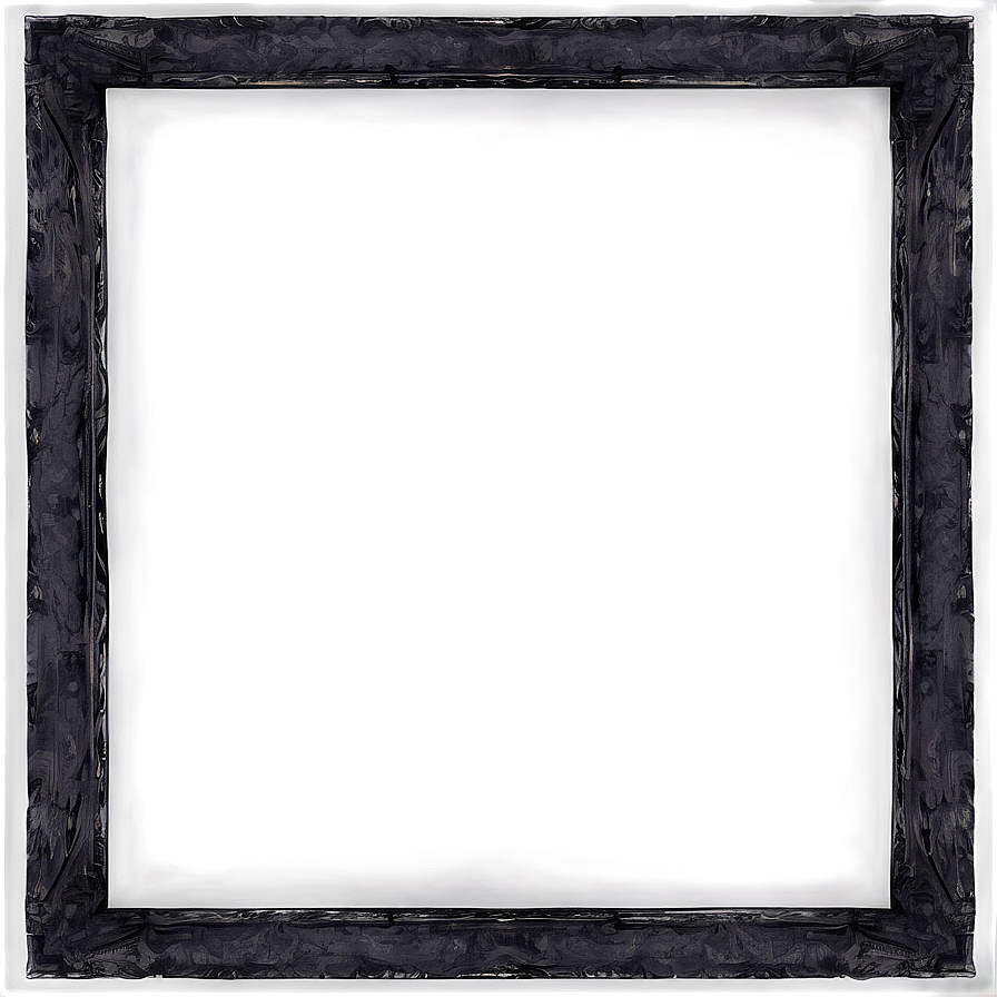 Rustic Black Frame Png 05252024